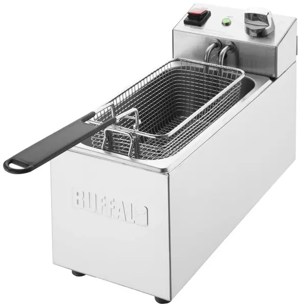 Friteuse | Elektrisch | 3L | 60°C/190°C | 2kW (230V) | 180x410x280(h)mm