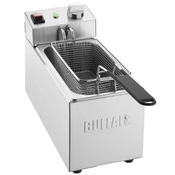 Friteuse | Elektrisch | 3L | 60°C/190°C | 2kW (230V) | 180x410x280(h)mm