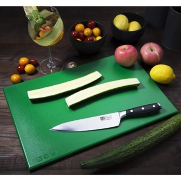 Snijplank | HDPE | Groen | 450x300x12(h)mm