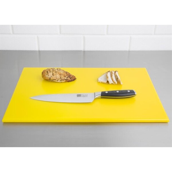 Snijplank | HDPE | Geel | 600x450x12(h)mm