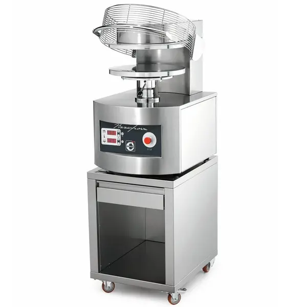 Pizzapletter Onderstel | PIZZAFORM | Deeglade + Open Vak (EN600x400) | Wielen (Geremd) | 620x690x775(h)mm