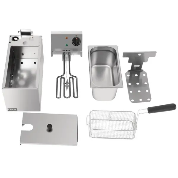 Friteuse | Elektrisch | 2.5L | 130°C/190°C | 2.5kW (230V) | 184x417x315(h)mm
