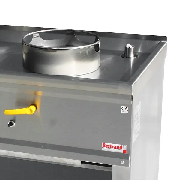 Wokfornuis | ASIA I | Gas | 3 Branders (3x 20/25/35kW) | Piëzo Ontsteking | Open Onderkast | 1500x630x780(h)mm