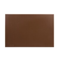 Hygiplas Snijplank | HDPE | Bruin | Antibacterieel | 455x305x12(h)mm 