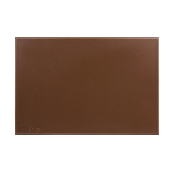 Snijplank | HDPE | Bruin | Antibacterieel | 455x305x12(h)mm
