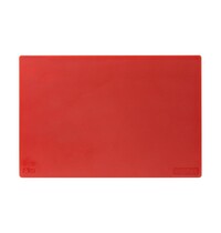 Hygiplas Snijplank | LDPE | Rood | Antibacterieel | 450x300x10(h)mm 