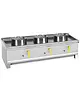 Bertrand Wokfornuis | ASIA I | Gas | 3 Branders (3x 20/25/35kW) | Piëzo Ontsteking | 1500x630x400(h)mm 