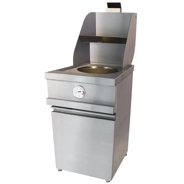 Friteuse | MECA FRYER | Gas | 13L | 15.6kW | Elektrische Ontsteking (230V) | Aftapkraan | 540x890x930/1290(h)mm