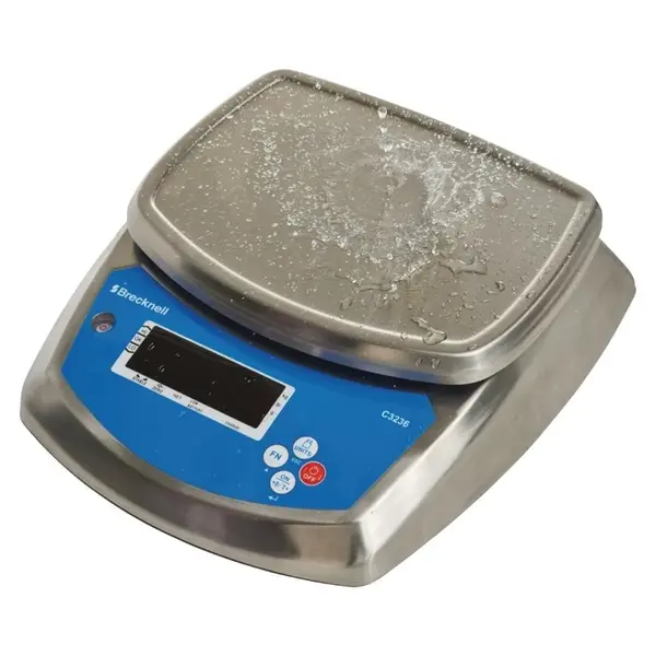 Keukenweegschaal | RVS | Max. 15kg | 1g Nauwkeurig | Bedraad/Draadloos (Oplaadbaar) | Stof-/Waterdicht | 290x330x110(h)mm