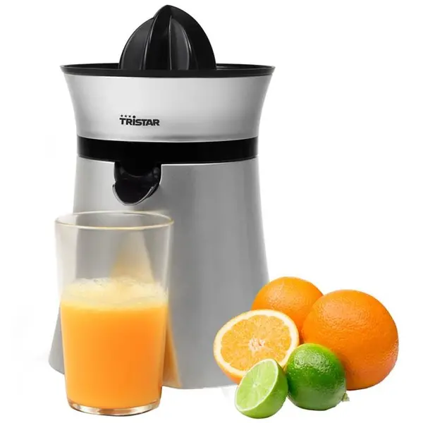 Citruspers | Elektrisch | Handmatig | 2 Perskegels | 20W (230V) | 155x140x230(h)mm