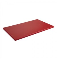 CaterChef Snijplank | HDPE | Rood | HACCP | 500x300x15(h)mm 