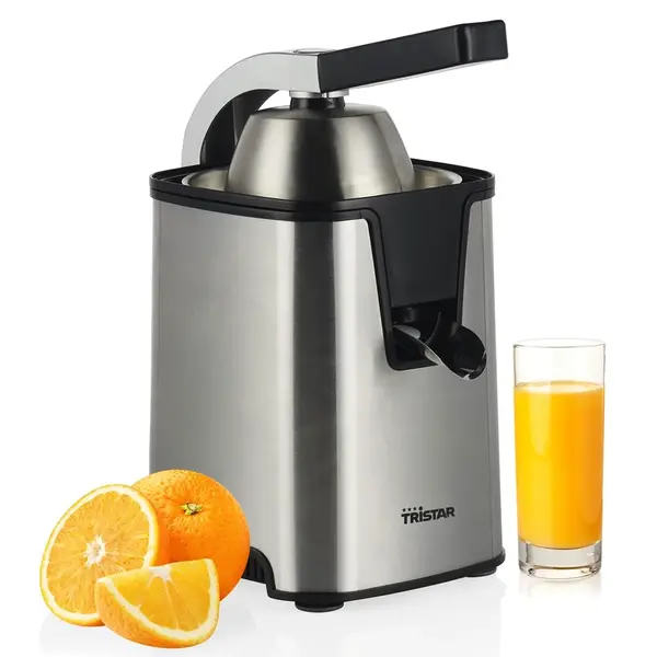 Citruspers | Elektrisch | Hefboom | 2 Perskegels | 0.35kW (230V) | 165x233x290(h)mm