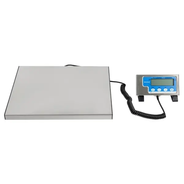 Platformweegschaal | RVS | Max. 60kg | 10g Nauwkeurig | Bedraad/Draadloos | 380x300x27(h)mm