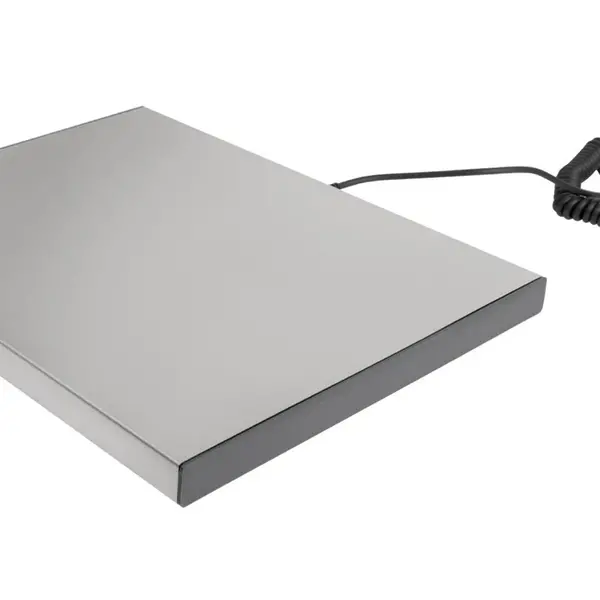 Platformweegschaal | RVS | Max. 60kg | 10g Nauwkeurig | Bedraad/Draadloos | 380x300x27(h)mm