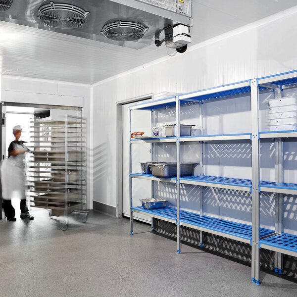 Rekwerk | L-Vorm | Minicold EVO (C37B) | 4 Niveaus (Diepte 400) | 1745x990x1750(h)mm