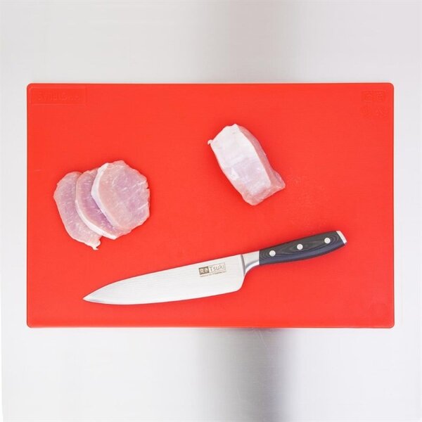 Snijplankenset | LDPE | Meerdere Kleuren | HACCP | 6 Stuks | Antibacterieel | 450x300x10(h)mm