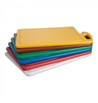 CaterChef Snijplankenset | HDPE | Meerdere Kleuren | HACCP | 6 Stuks | Sapgeul | 450x300x15(h)mm 