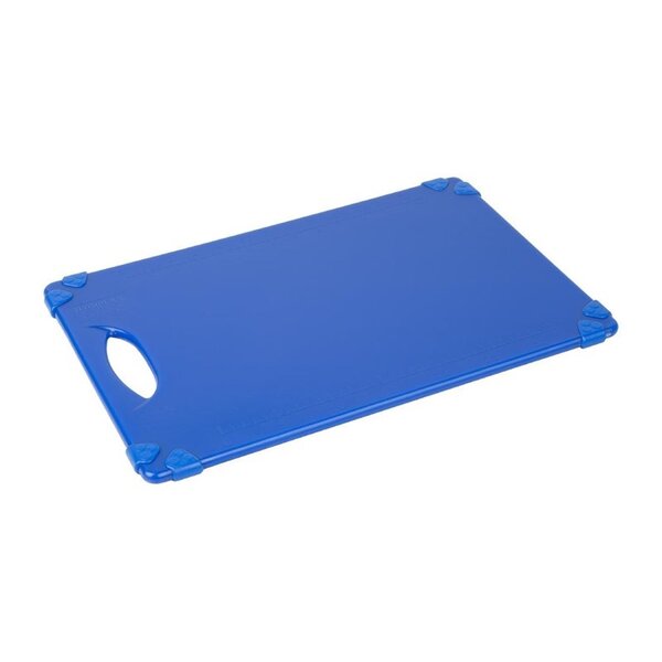 Snijplank | HDPE | Blauw | HACCP | Geïntegreerde Liniaal | 458x306x12(h)mm