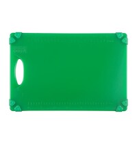 Hygiplas Snijplank | HDPE | Groen | HACCP | Geïntegreerde Liniaal | 458x306x12(h)mm 