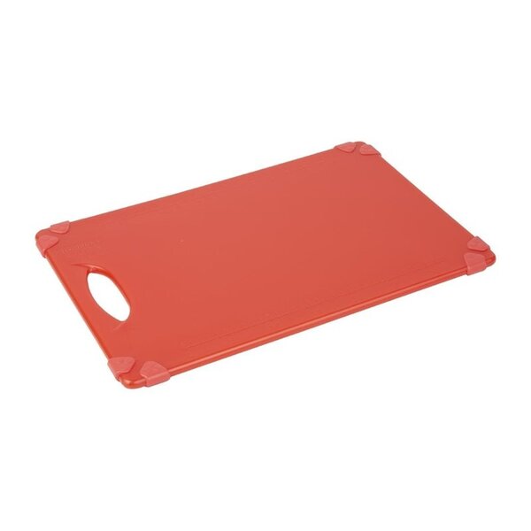 Snijplank | HDPE | Rood | HACCP | Geïntegreerde Liniaal | 458x306x12(h)mm