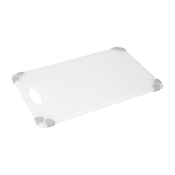 Broodsnijplank | HDPE | Wit | HACCP | Geïntegreerde Liniaal | 458x306x12(h)mm