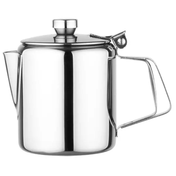 Koffiekan | RVS | Gepolijst | Met Deksel | 0.34L | Ø70x90(h)mm