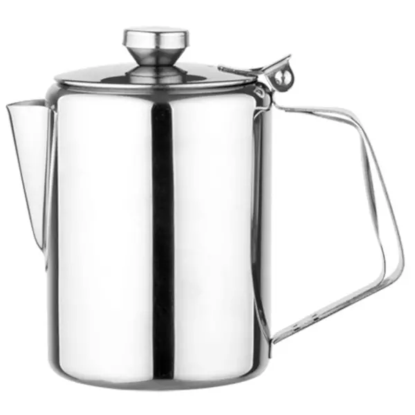 Koffiekan | RVS | Gepolijst | Met Deksel | 0.6L | Ø90x130(h)mm