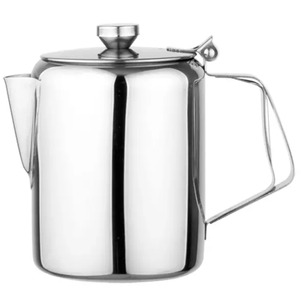 Koffiekan | RVS | Gepolijst | Met Deksel | 1L | Ø100x140(h)mm