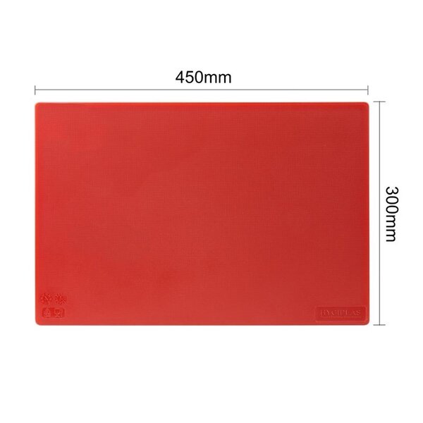 Snijplankenset | LDPE | Meerdere Kleuren | HACCP | 6 Stuks | 450x300x10(h)mm