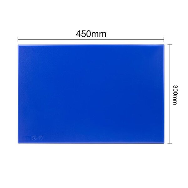 Snijplankenset | HDPE | Meerdere Kleuren | HACCP | 6 Stuks | Incl. Snijplankenrek | 455x305x12(h)mm