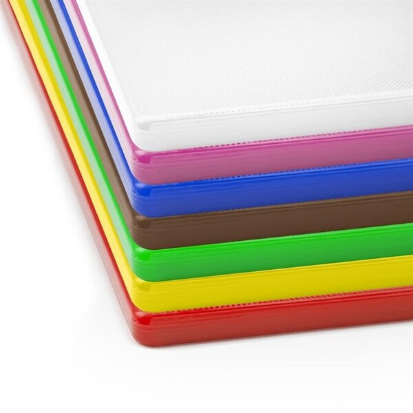 Snijplankenset | LDPE | Meerdere Kleuren | 7 Stuks | 600x450x20(h)mm