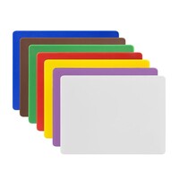 Hygiplas Snijplankenset | LDPE | Meerdere Kleuren | 7 Stuks | 305x229x12(h)mm 