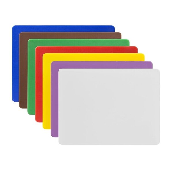 Snijplankenset | LDPE | Meerdere Kleuren | 7 Stuks | 305x229x12(h)mm