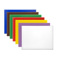 Hygiplas Snijplankenset | HDPE | Meerdere Kleuren | 7 Stuks | 305x229x12(h)mm 