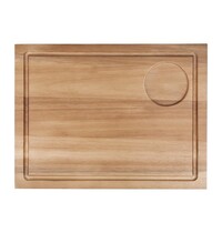 Olympia Snij-/Serveerplank | Acaciahout | Sapgeul | 310x240x25(h)mm 