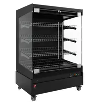 Diamond Verwamd Wandmeubel | AOSTA LINE | Zwart | 65°C/80°C | 4 Niveaus | Zelfbediening | 3.7kW (230V) | Wielen (Geremd) | 1000x741x1497(h)mm 