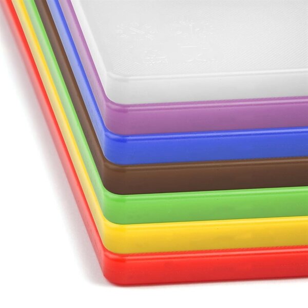 Snijplankenset | LDPE | Meerdere Kleuren | 7 Stuks | 450x300x10(h)mm