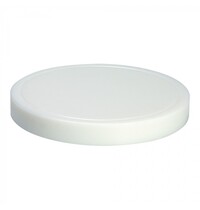 CaterChef Snijplank | HDPE | Wit | Sapgeul | Ø370x45(h)mm 