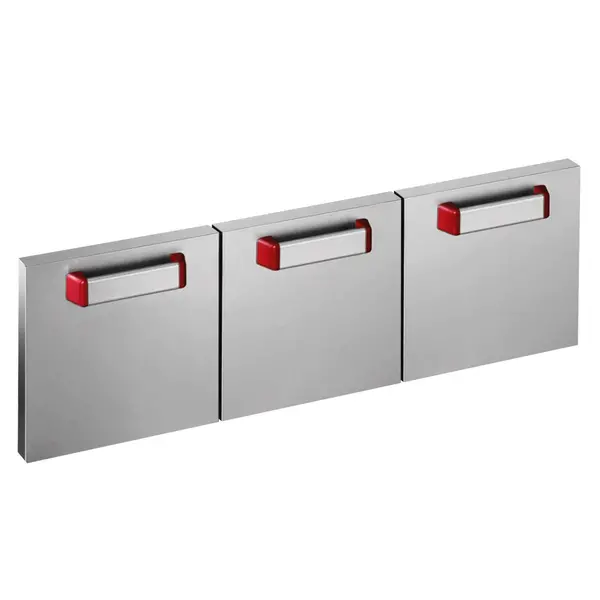 Deurenset | OPTIMA 700 | RVS | 3 Deuren (1100 mm)