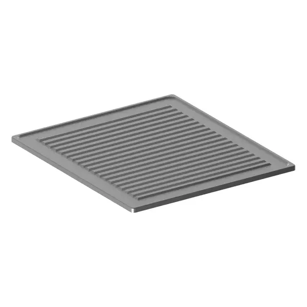 Branderplaat | OPTIMA 700 | Gegroefd (1 Brander) | 334x298mm