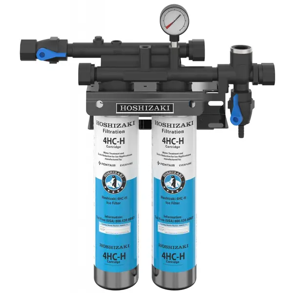 Waterfilter/Ontharder | 4HC-H Twin | IJsblokjesmachines | 422x216x485(h)mm