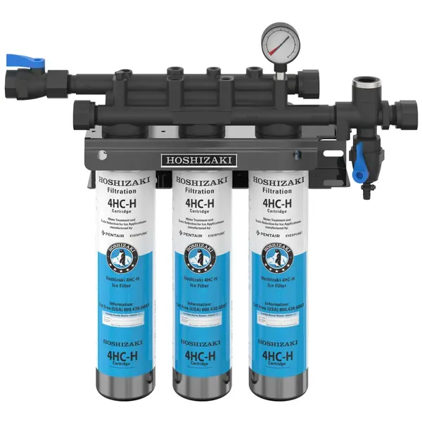 Waterfilter/Ontharder | 4HC-H Triple | IJsblokjesmachines | 527x216x485(h)mm