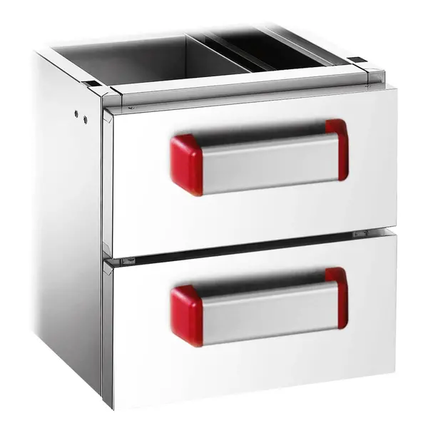 Ladenset | OPTIMA 700 | RVS | 2 Laden (2/1 GN) | 700mm