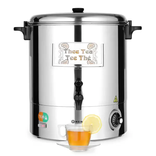 Verwarmde Drankendispenser | RVS | 28L | ≤110°C | 2.2kW (230V) | Enkelwandig | 500x500x488(h)mm