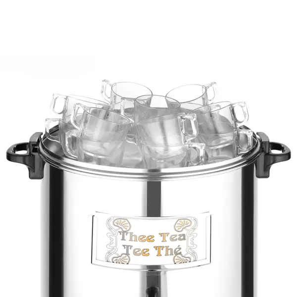 Verwarmde Drankendispenser | RVS | 28L | ≤110°C | 2.2kW (230V) | Enkelwandig | 500x500x488(h)mm