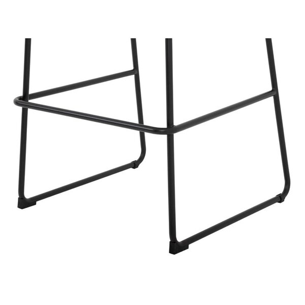 Barkruk | RODEO | Kunstleer/Staal | Black | Indoor | 565x530x1060(h)mm