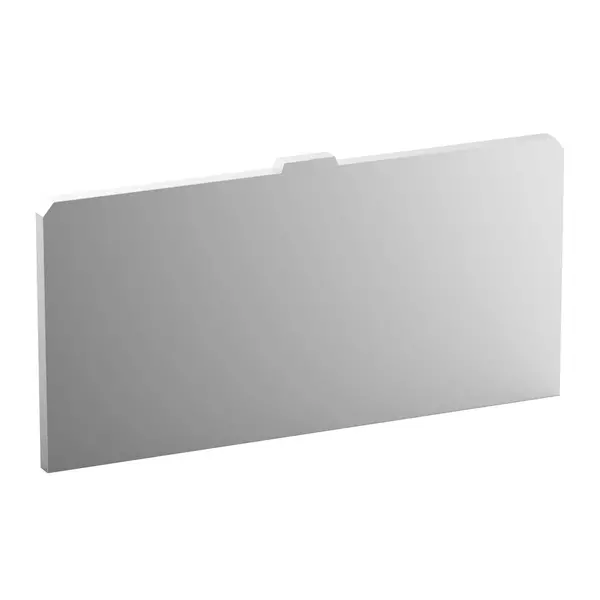 Afwerkingspaneel | OPTIMA 700 | Volledige Zijkant | Eilandopstelling (700+700)
