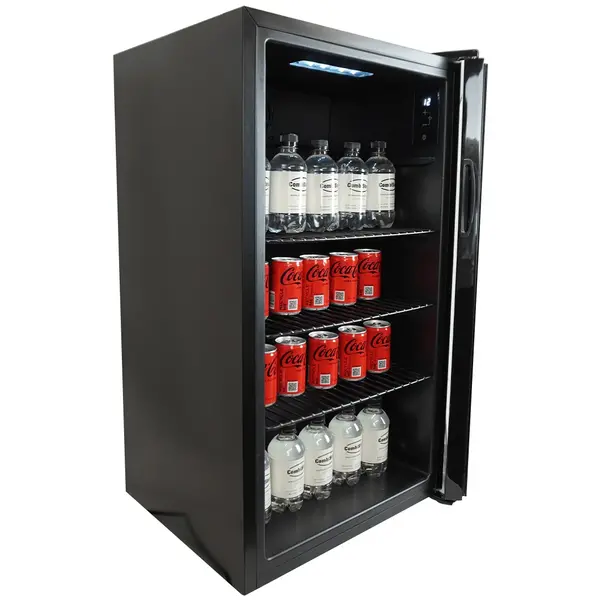 Drankenkoeling | 80L | Zwart | +3°C/+10°C | Statisch | 474x440x840(h)mm