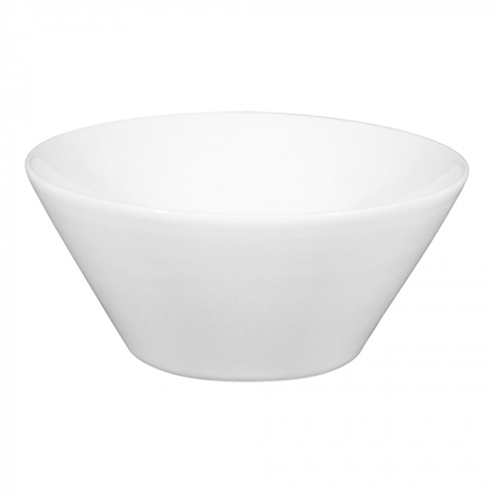 Saturnia set van 6 diepe k-bowl borden Tokio, wit porselein, 24 cm