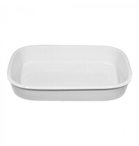 Saturnia Serveerschaal | FORNO | Porselein | Wit | Per Stuk | 220x140x45(h)mm